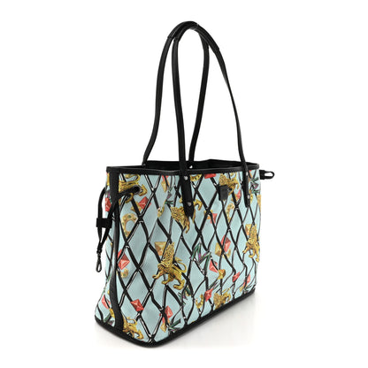 MCM Visetos Medium Project Reversible Shopper Tote Black 6 of 20