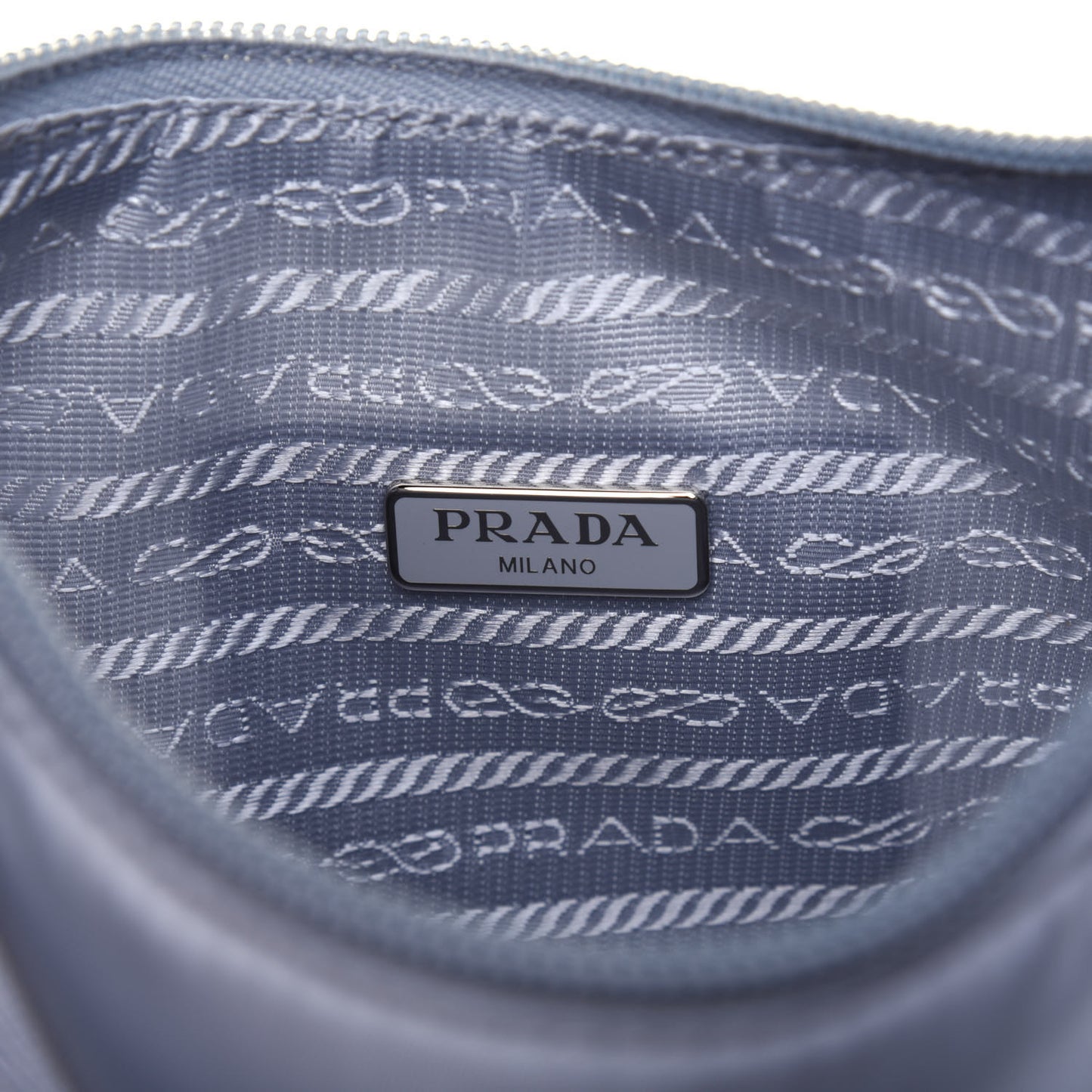 Tessuto Nylon Mini Re-Edition 2000 Bag Fiordaliso