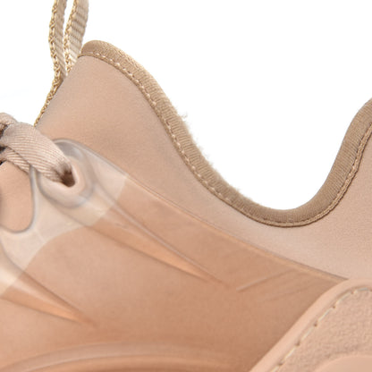 Christian Dior Neoprene Rubber Womens D-Connect Sneakers 38 Nude 9 of 10