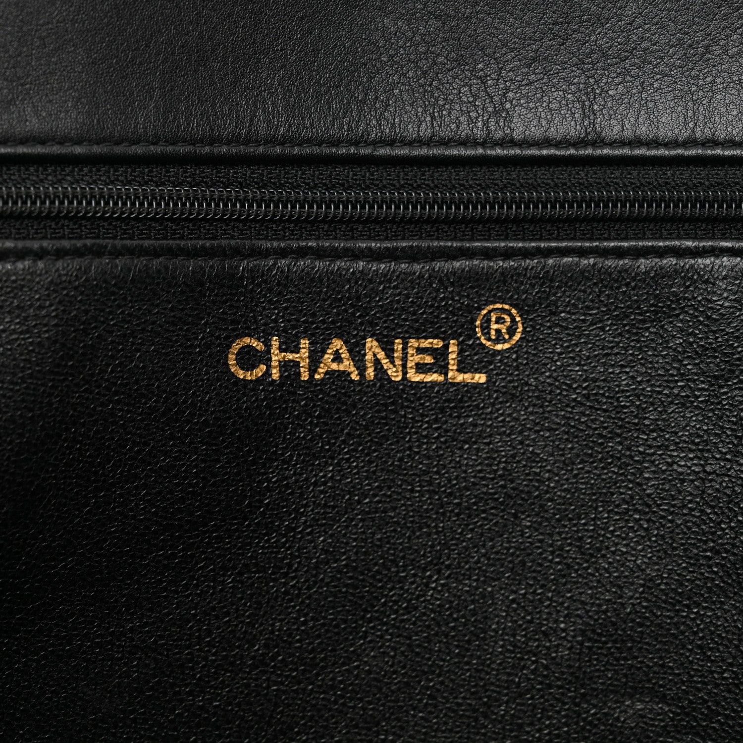 Chanel Lambskin CC Tote Black 6 of 12