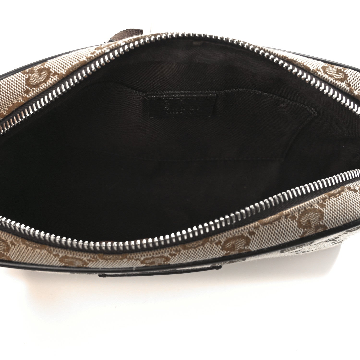 Gucci Monogram Belt Bag Dark Brown 5 of 14