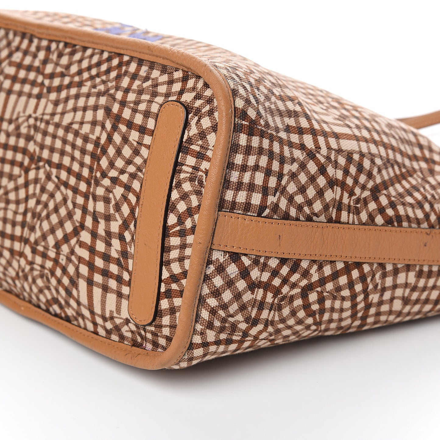 Visetos Medium Liz Reversible Shopper Tote Cognac