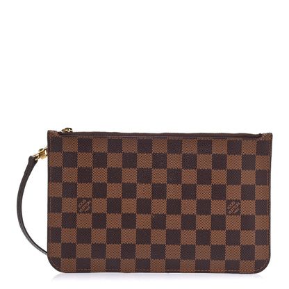 Louis Vuitton Damier Ebene Neverfull MM GM Pochette 1 of 7