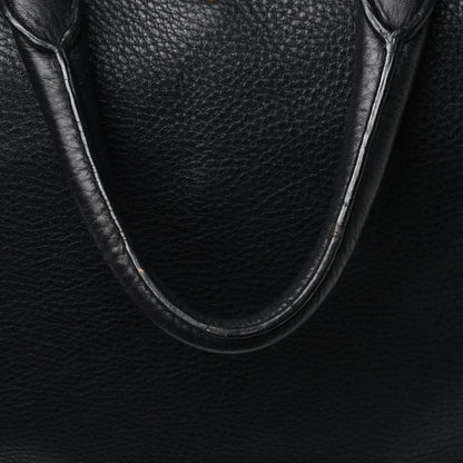 Prada Vitello Daino Shopping Tote Black 5 of 8