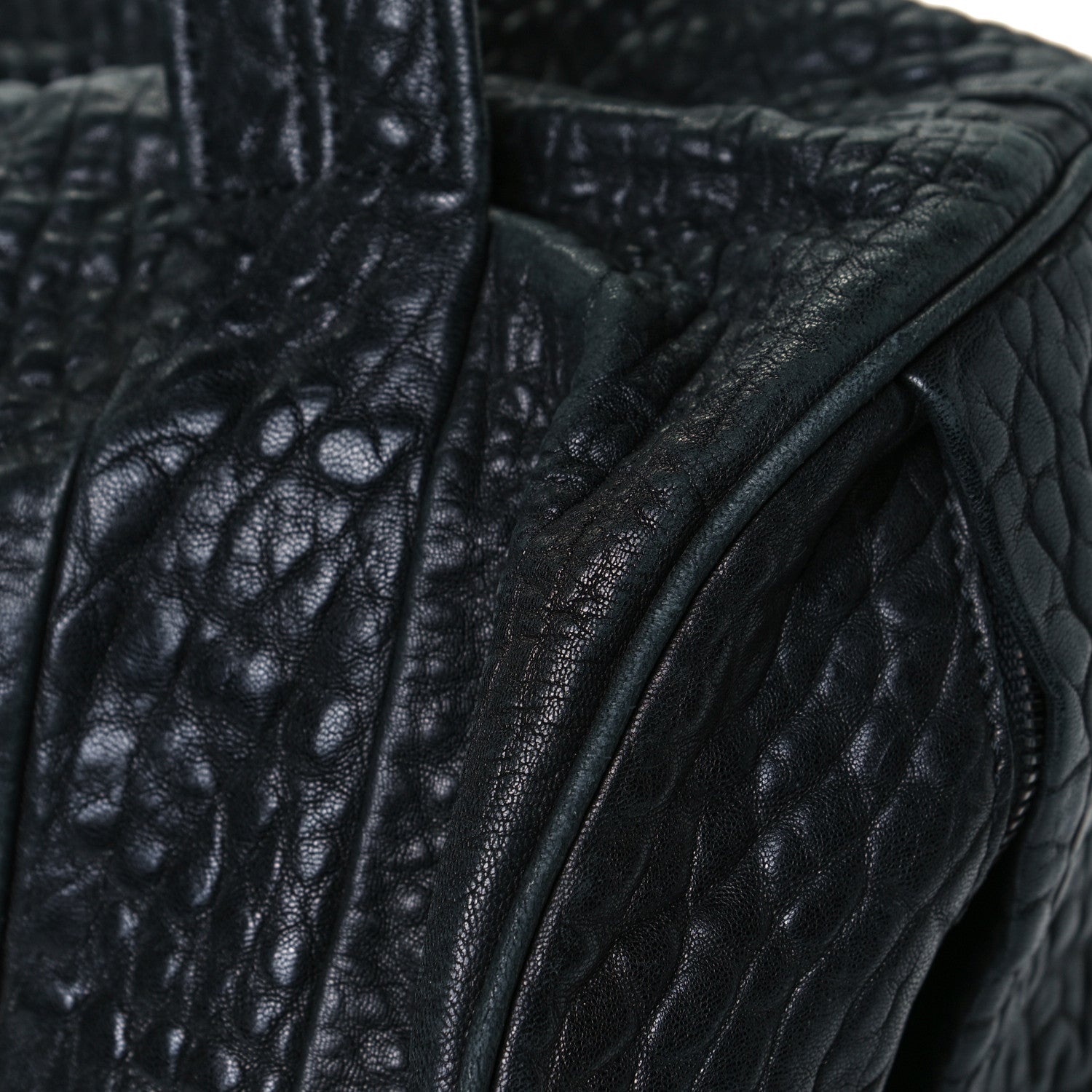 Alexander Wang Pebbled Lambskin Rockie Black Matte Black Hardware 12 of 15
