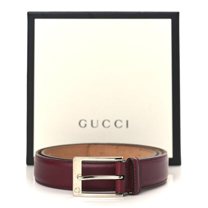 Gucci Selleria Calfskin Belt 95 38 Strong Red 9 of 9