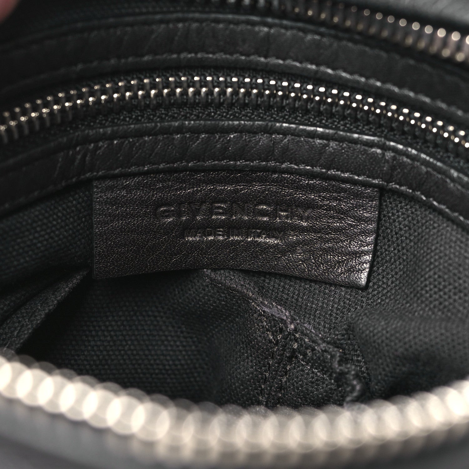 Givenchy Calfskin Studded Medium Pandora Black 6 of 11