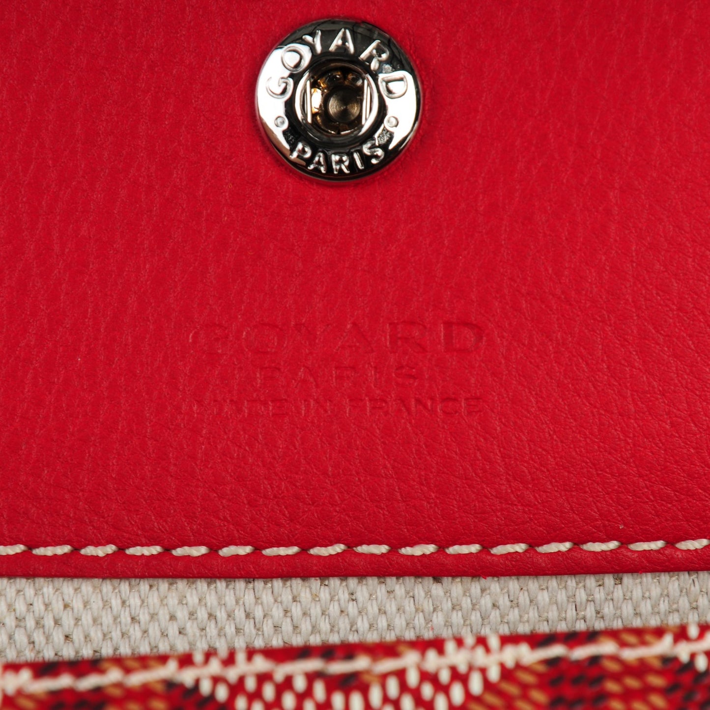 Goyardine Saint Louis GM Red