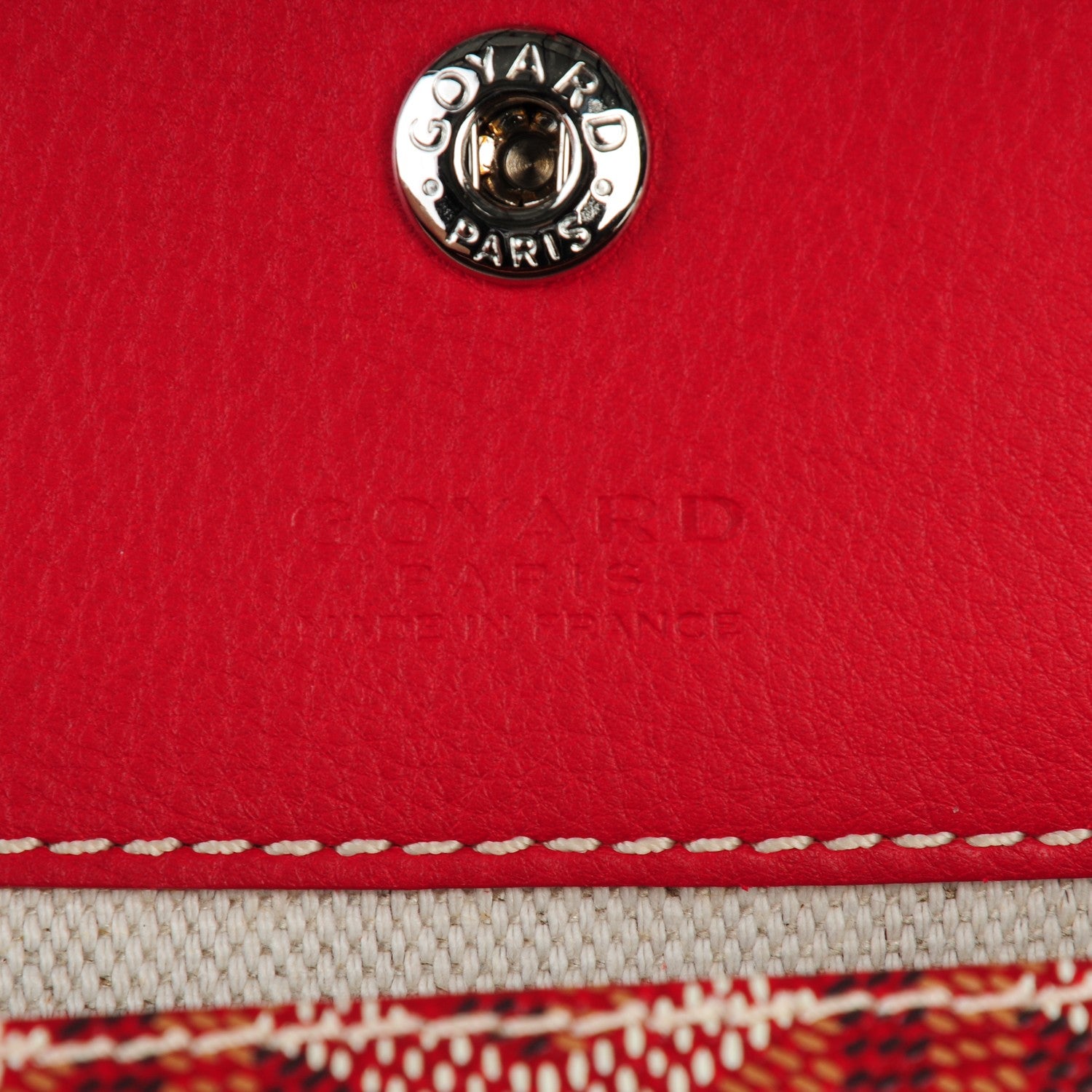 Goyard Goyardine Saint Louis GM Red 8 of 9