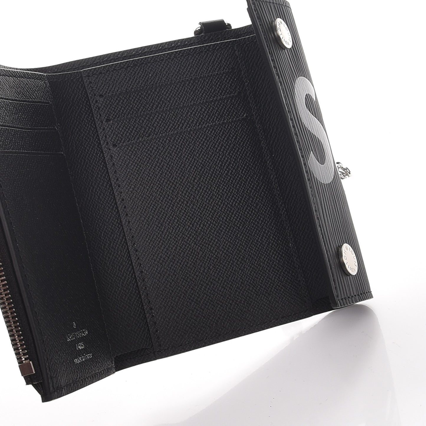 X SUPREME Epi Chain Wallet Black