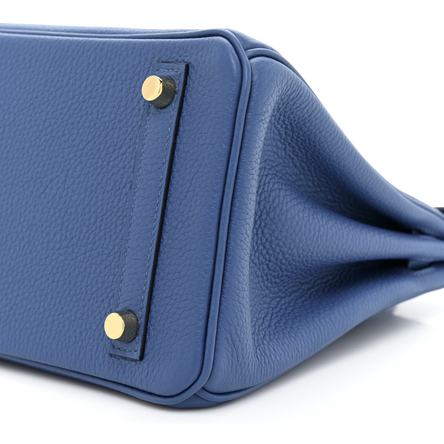 Hermes Togo Birkin 25 Bleu France 7 of 9