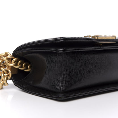 Chanel Caviar Quilted Small Boy Flap Black 5 of 11