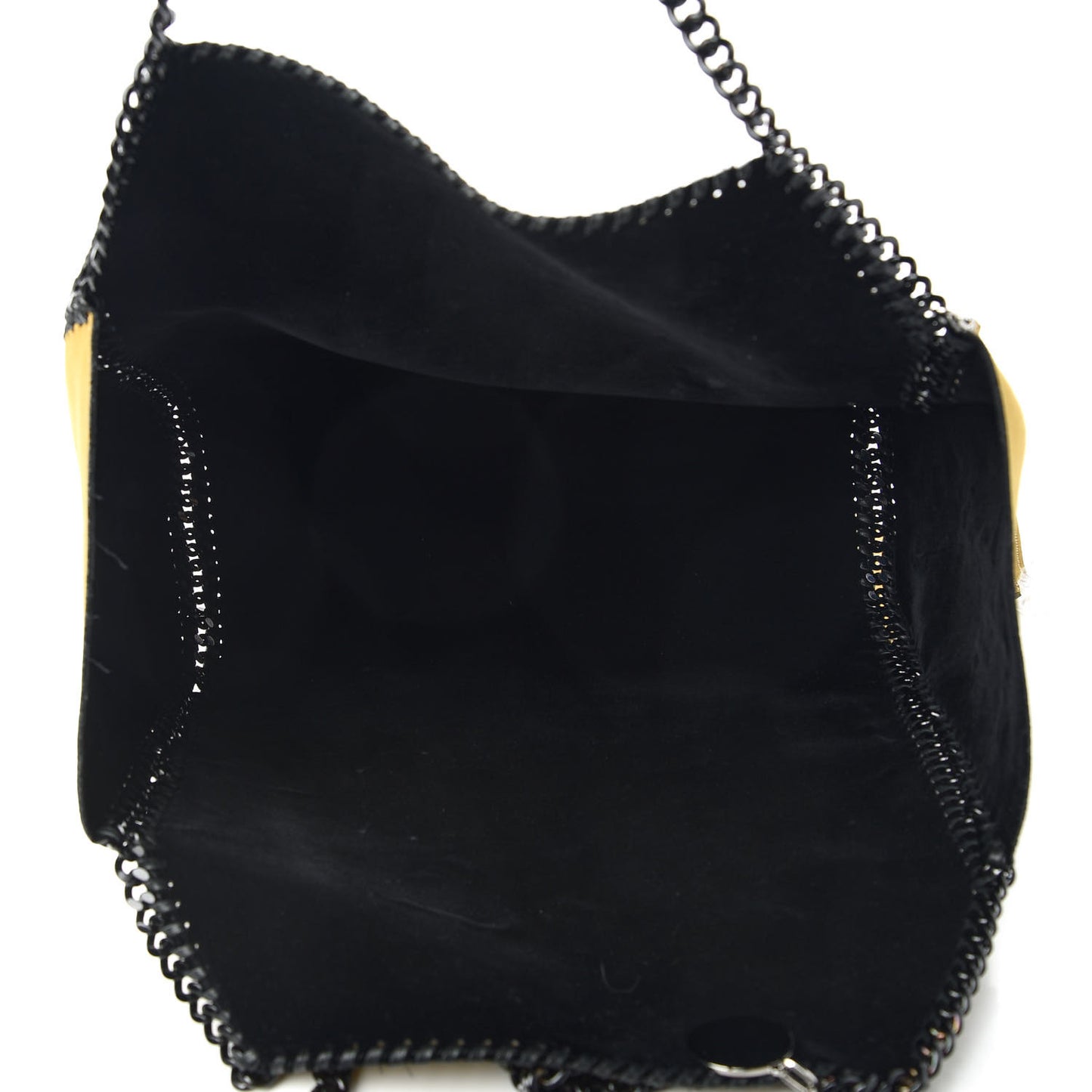 Velvet Falabella Reversible Tote Black