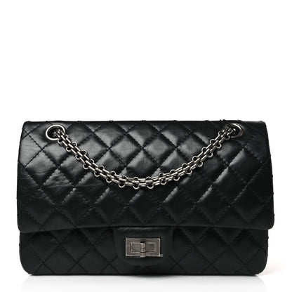 Chanel Aged Calfskin Quilted 2.55 Reissue 225 Flap Black 1 of 10