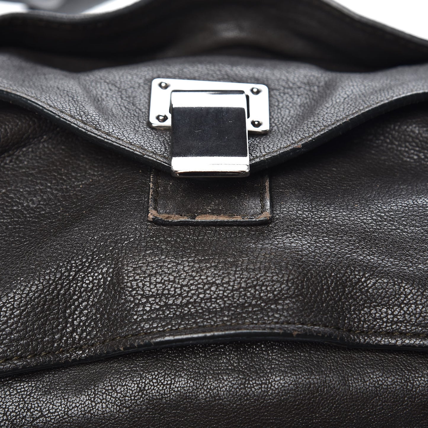 Lambskin Medium PS1 Satchel Black
