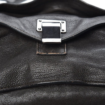 Proenza Schouler Lambskin Medium PS1 Satchel Black 24 of 25