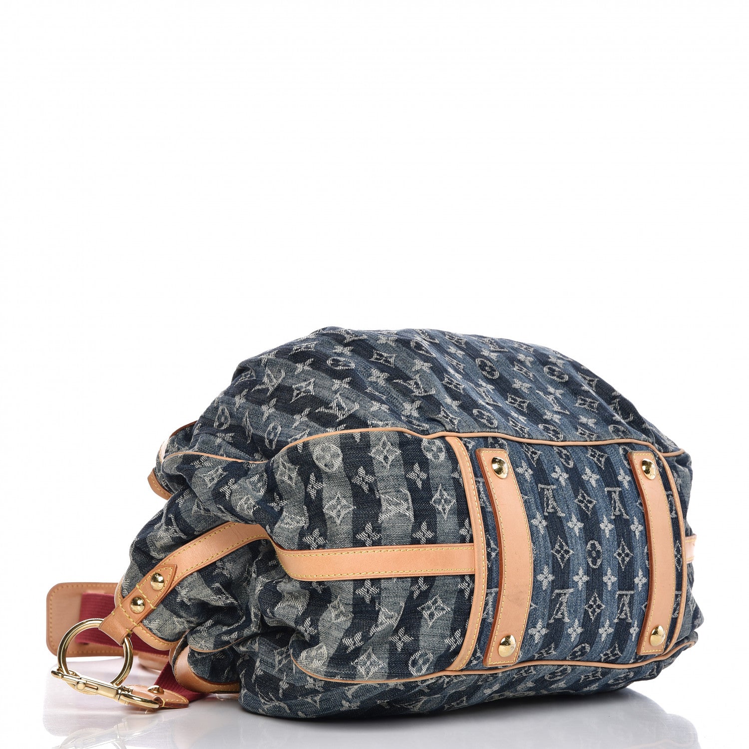 Louis Vuitton Denim Raye Cabas GM 4 of 17