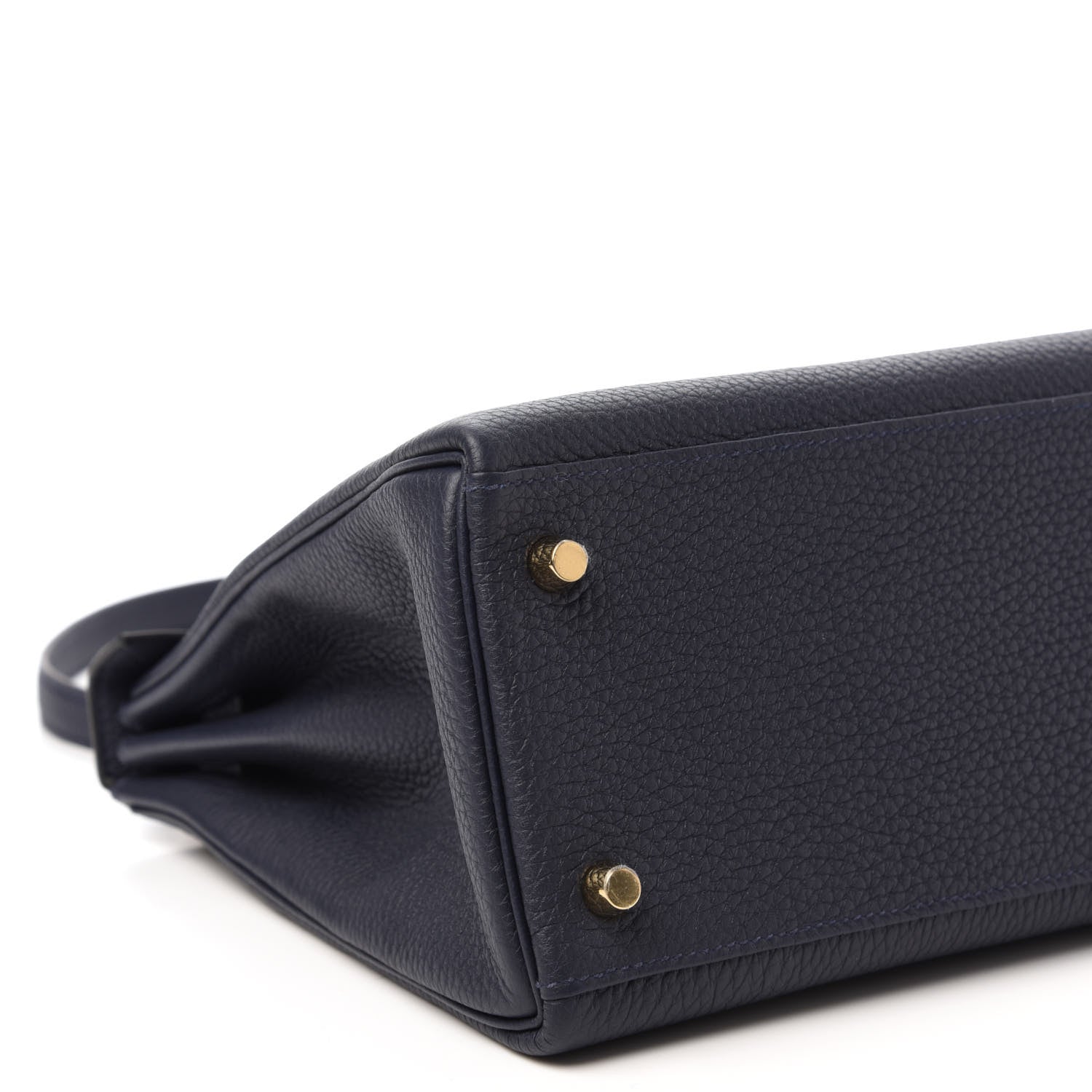 Hermes Togo Kelly Retourne 28 Bleu Nuit 6 of 12