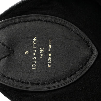 Louis Vuitton Monogram Flower Hobo Black 6 of 10