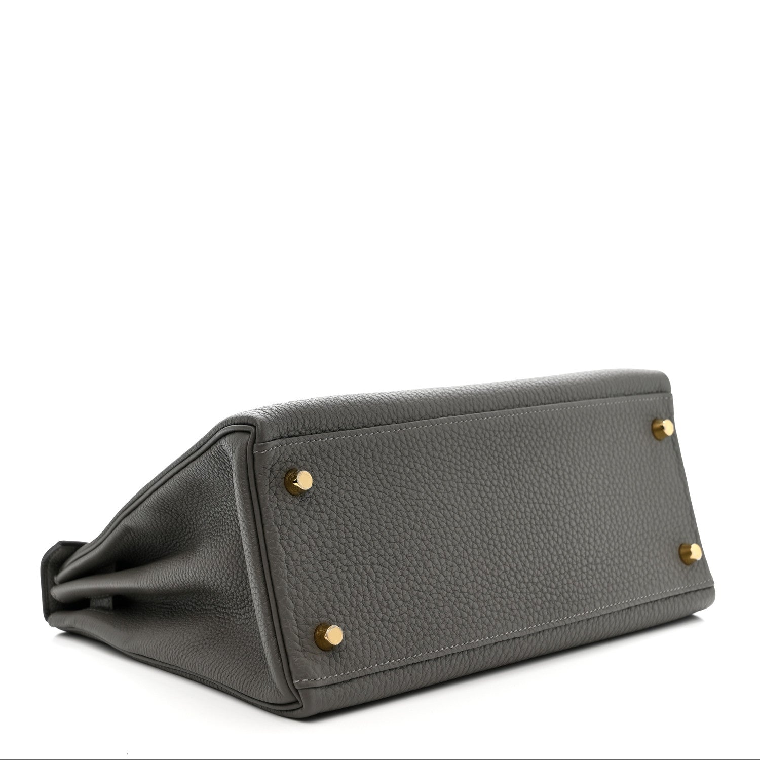 Hermes Togo Kelly Retourne 28 Gris Meyer 4 of 11