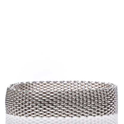 Tiffany Sterling Silver Somerset Mesh Bracelet 3 of 5