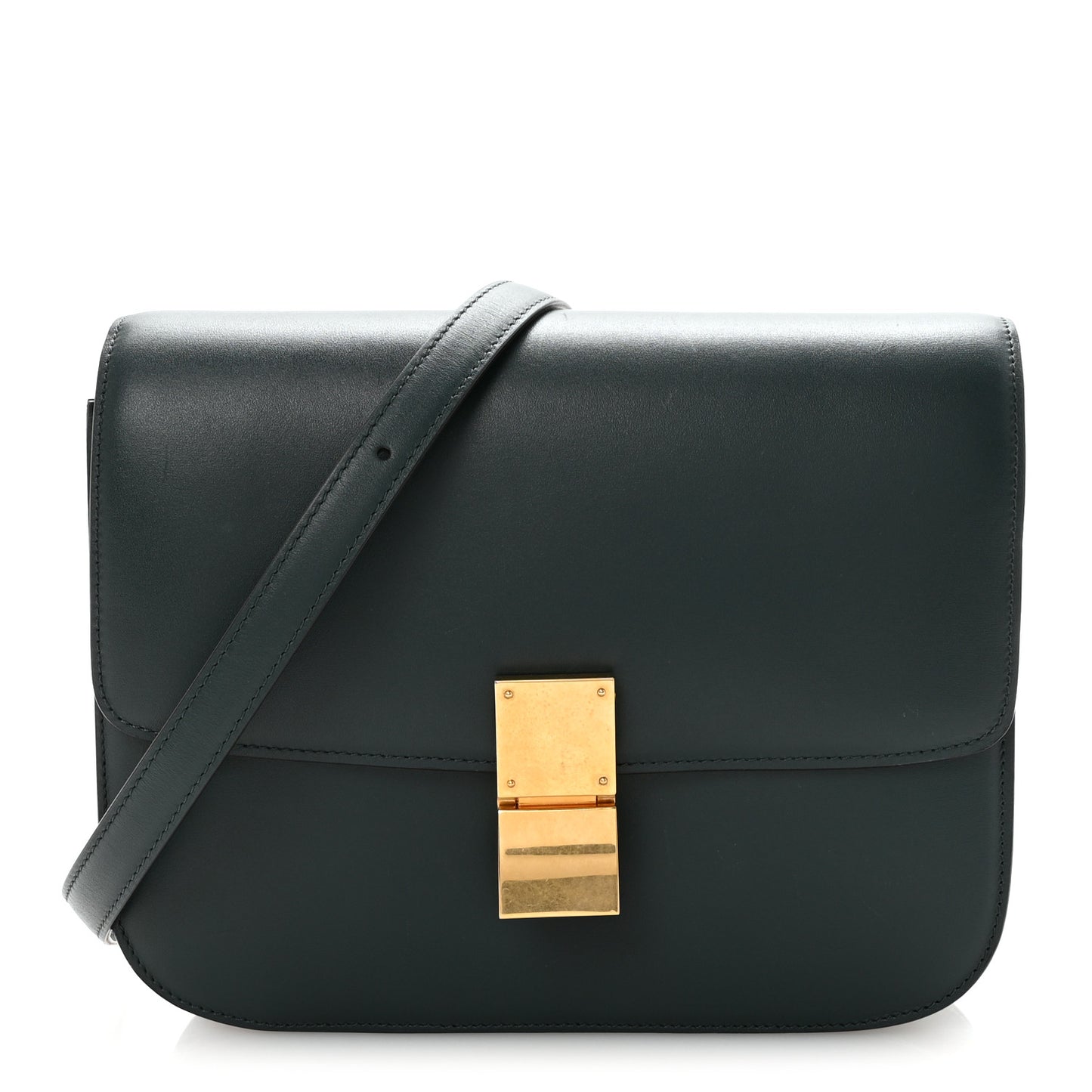 Box Calfskin Medium Classic Box Flap Bag Amazone