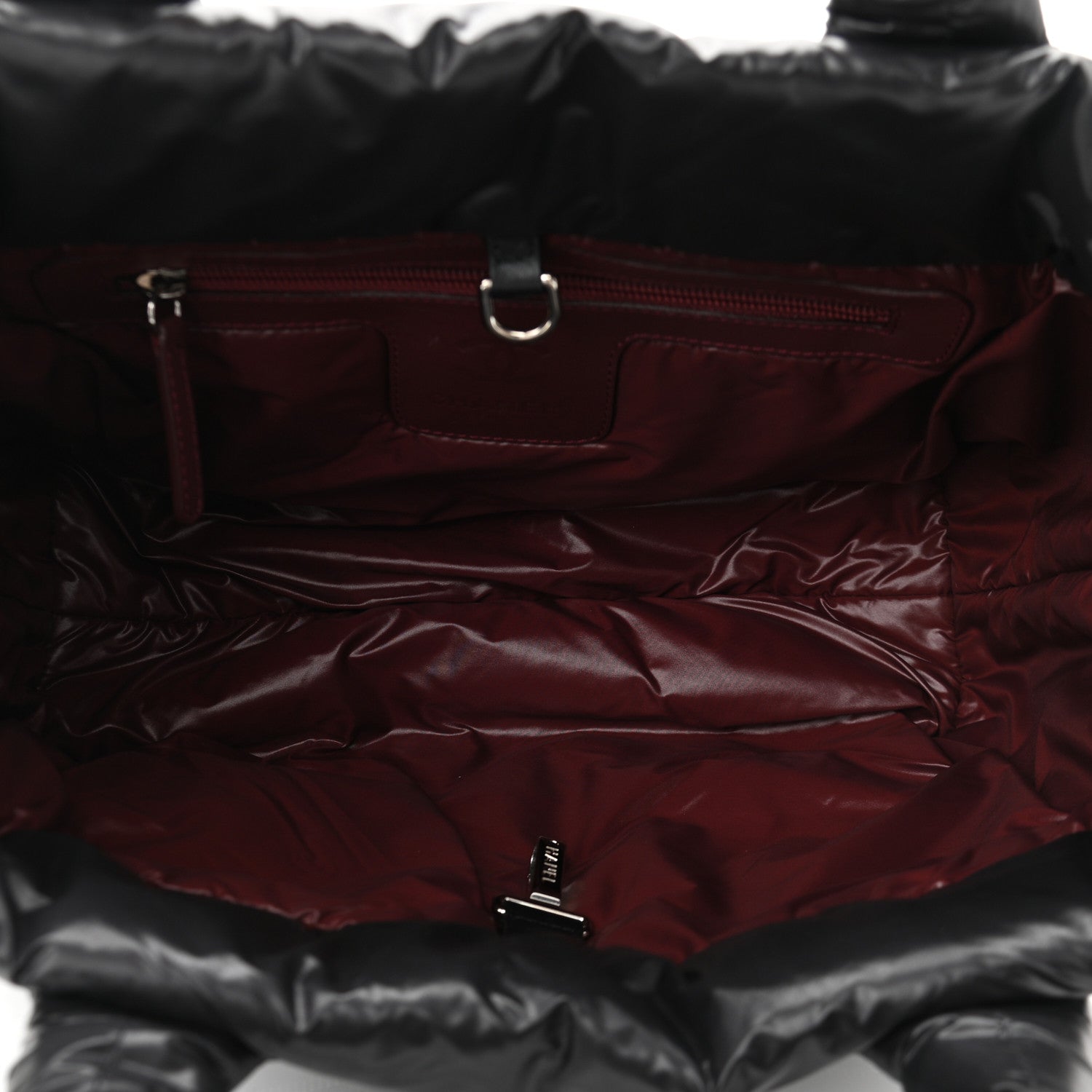 Chanel Nylon Quilted Small Coco Cocoon Tote Black 5 of 10