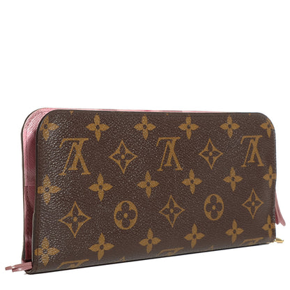 Louis Vuitton Monogram Ikat Insolite Wallet Rose Velours 3 of 8