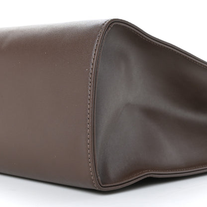 Telfar Vegan Leather Medium Shopping Bag Chocolate 8 of 8