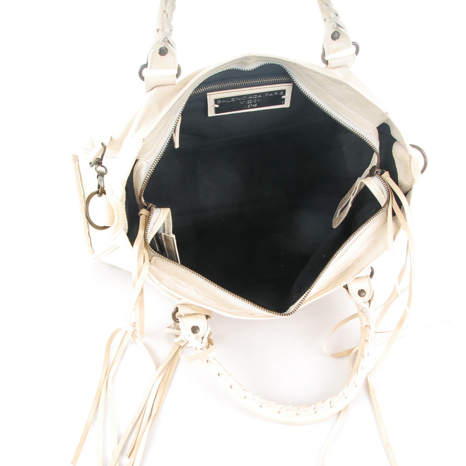 Balenciaga Chevre Classic Hardware City White 7 of 9