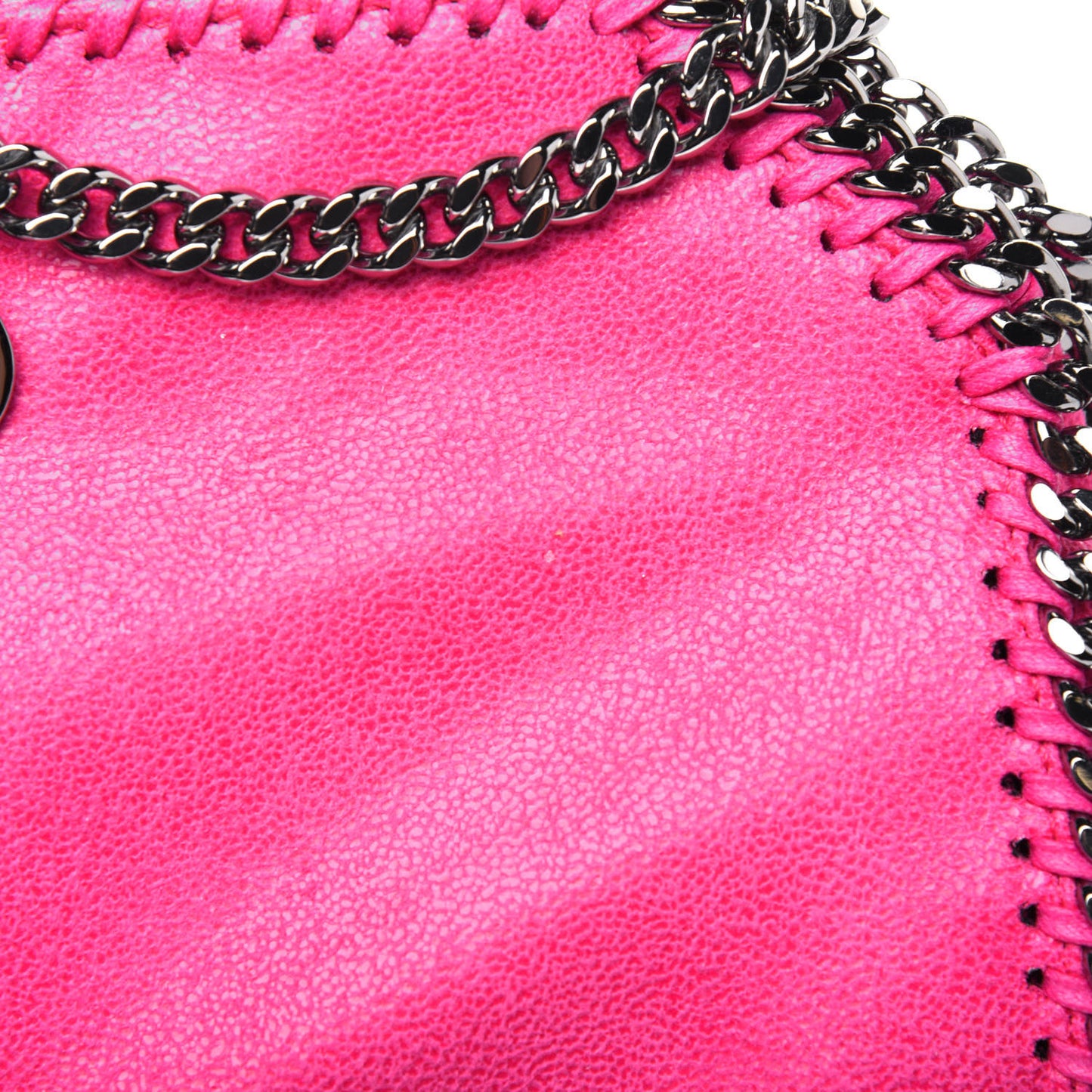 Shaggy Deer Tiny Falabella Tote Hot Pink