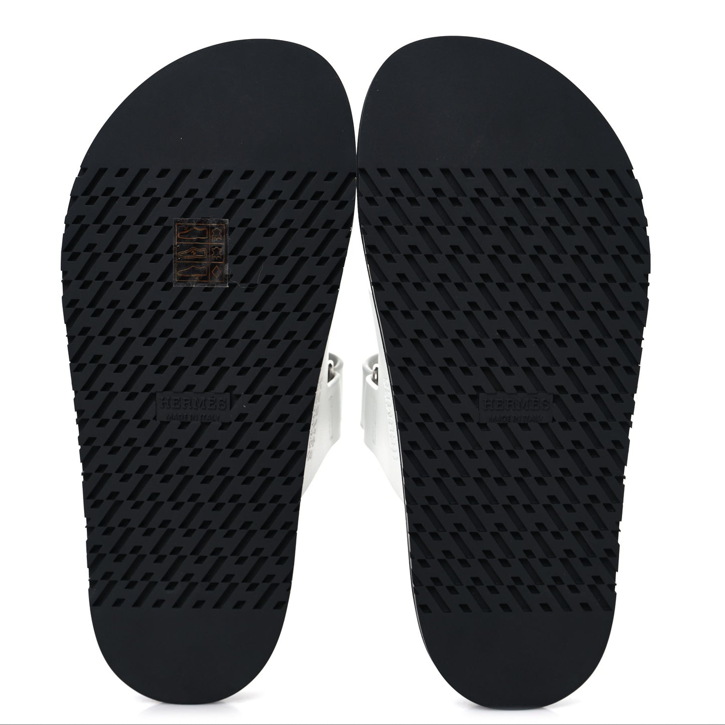 Calfskin Womens Chypre Sandals 37 White