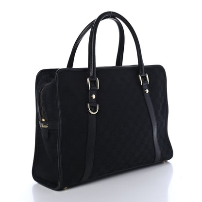 Gucci Monogram Tote Black 2 of 4