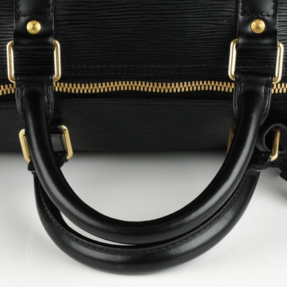 Louis Vuitton Epi Keepall 50 Black 9 of 9