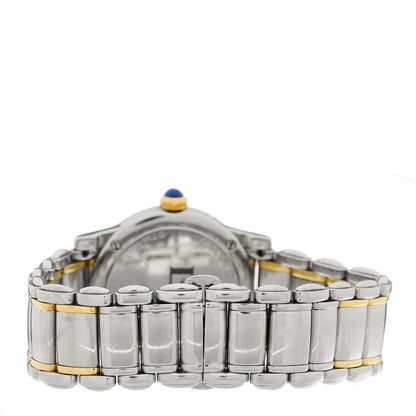 David Yurman Stainless Steel 18K Yellow Gold Diamond Mother of Pearl 34mm Classic Quartz Watch 3 of 4