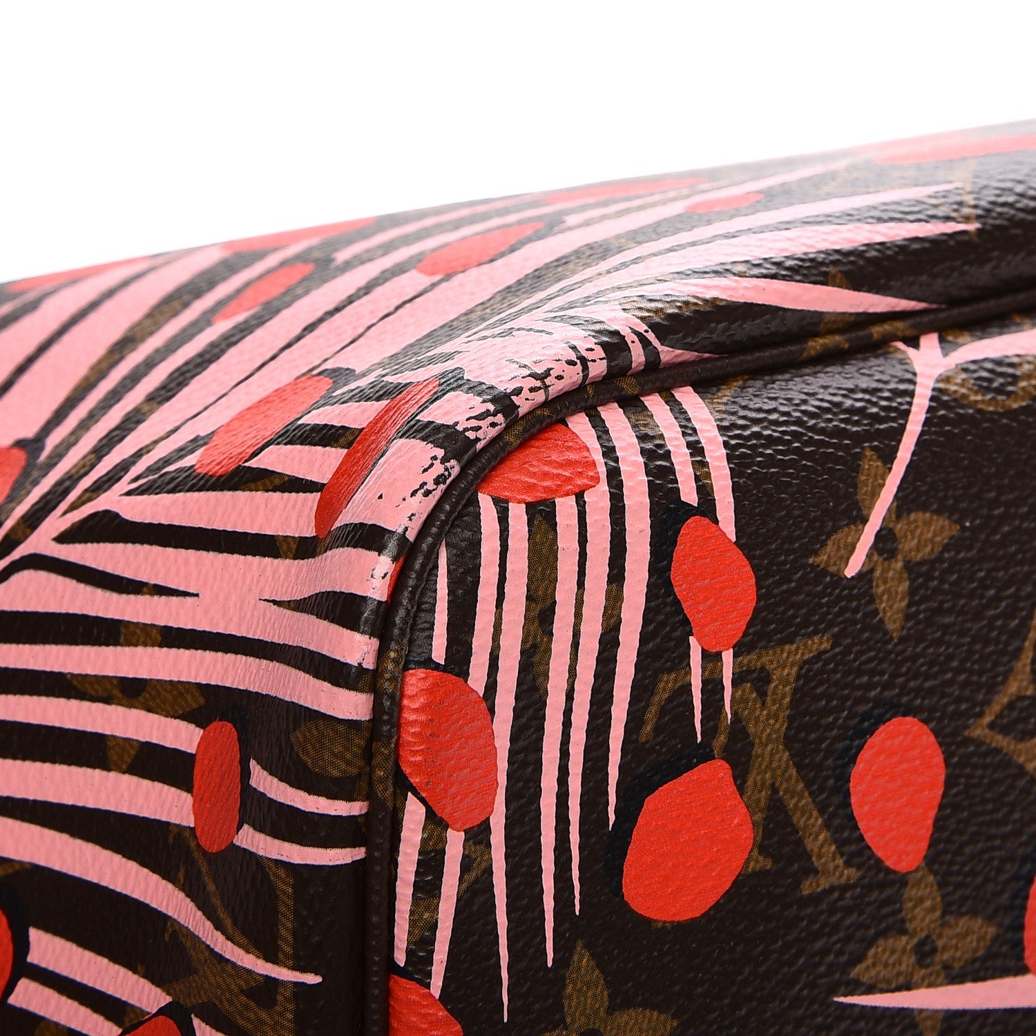 Louis Vuitton Monogram Jungle Dots Neo Neverfull MM Sugar Pink Poppy 9 of 9