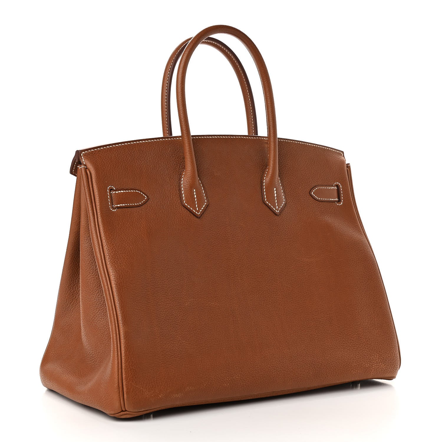 Hermes Natural Barenia Faubourg Birkin 35 Fauve 3 of 16