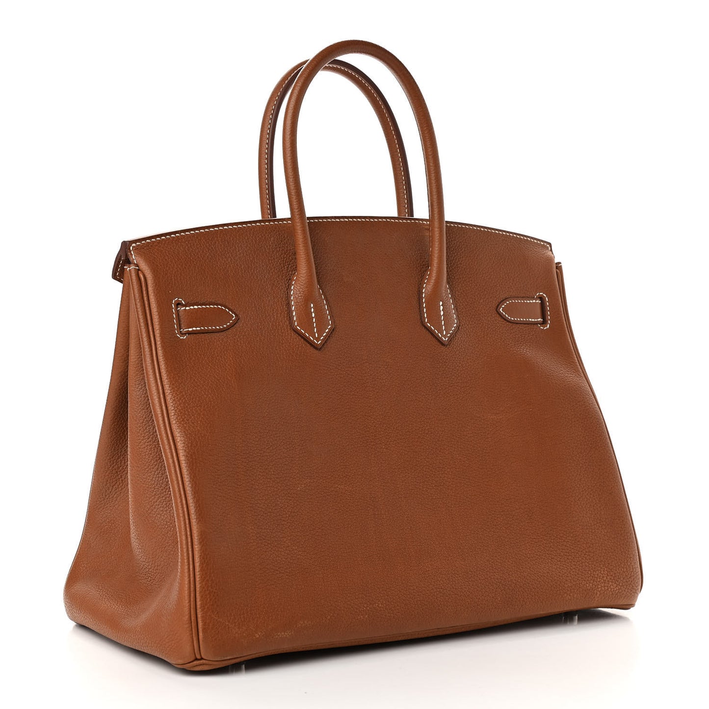 Natural Barenia Faubourg Birkin 35 Fauve