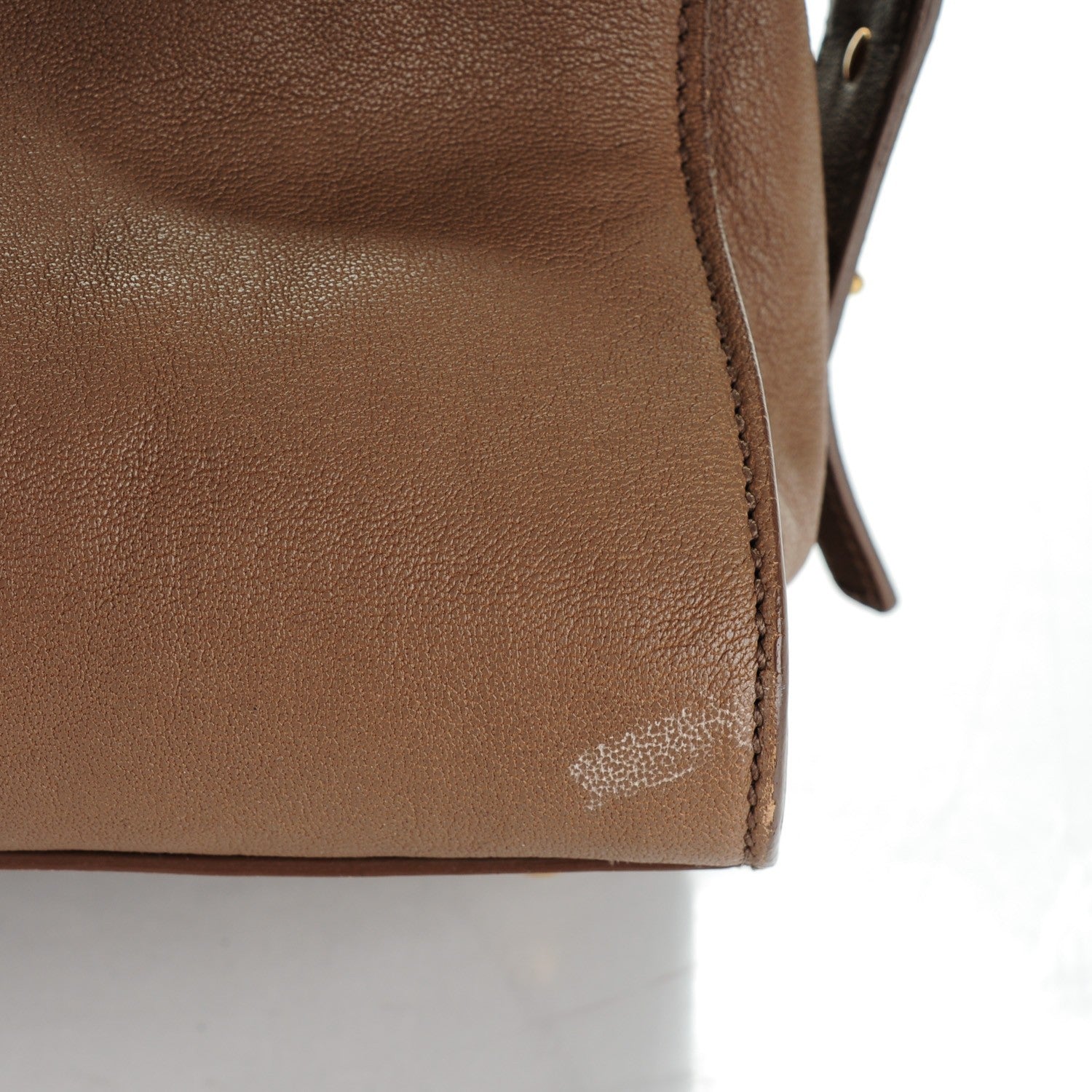 Saint Laurent Sheepskin Medium Cabas ChYc Taupe 8 of 8