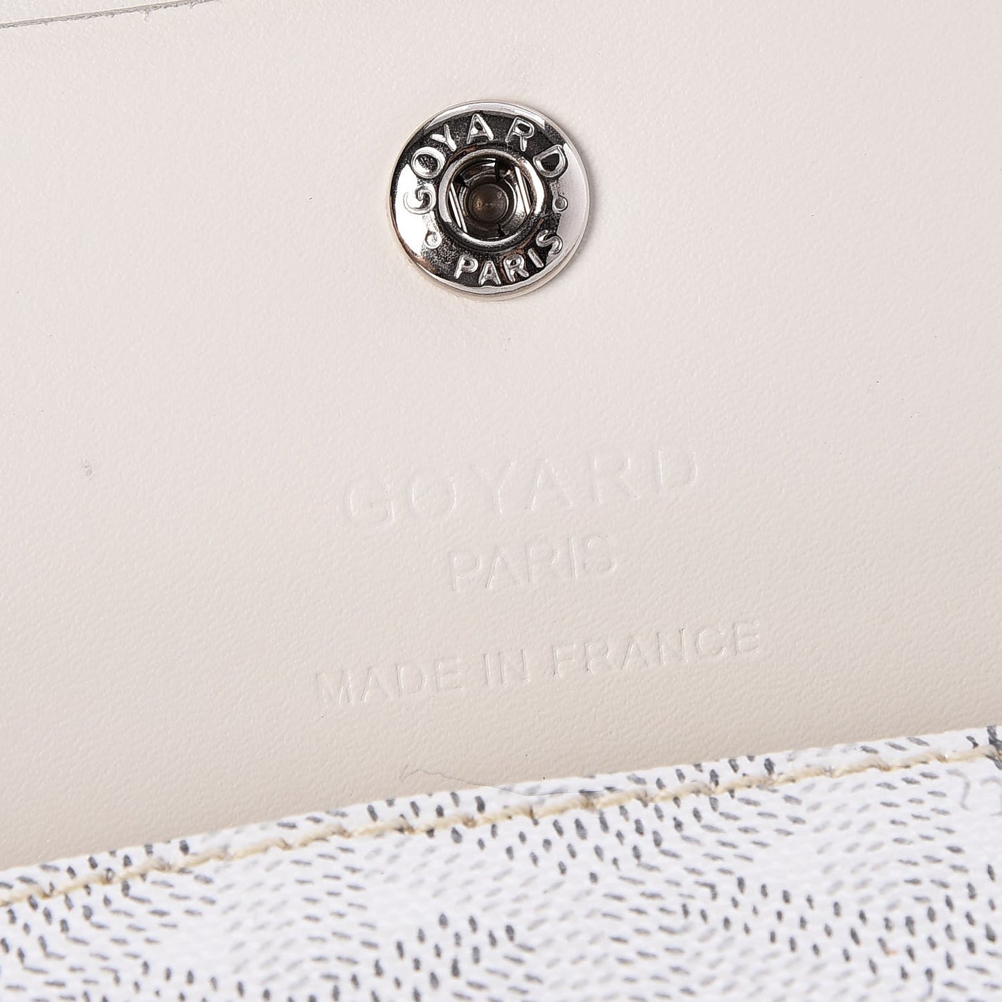 Goyardine Saint Louis PM White