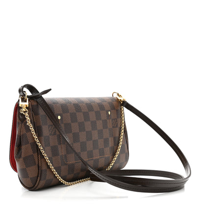 Louis Vuitton Damier Ebene Favorite MM 3 of 12