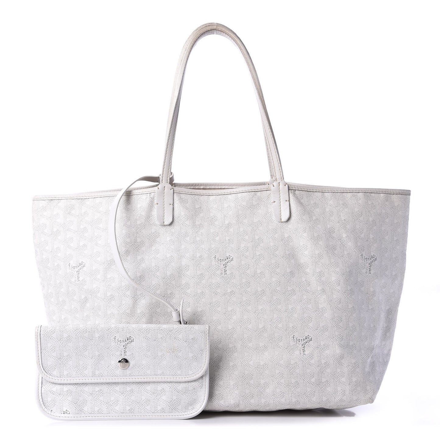 Goyardine Saint Louis PM White