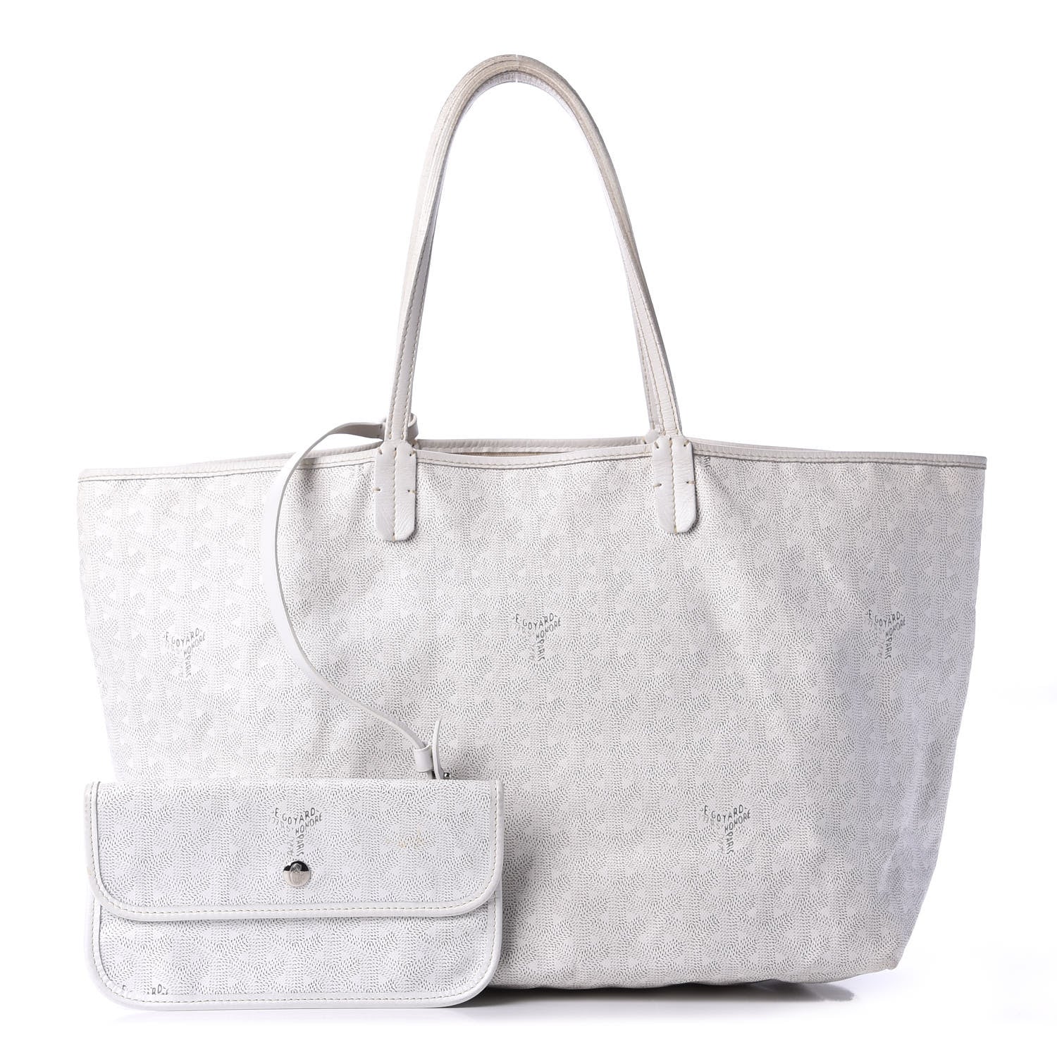 Goyard Goyardine Saint Louis PM White 1 of 11