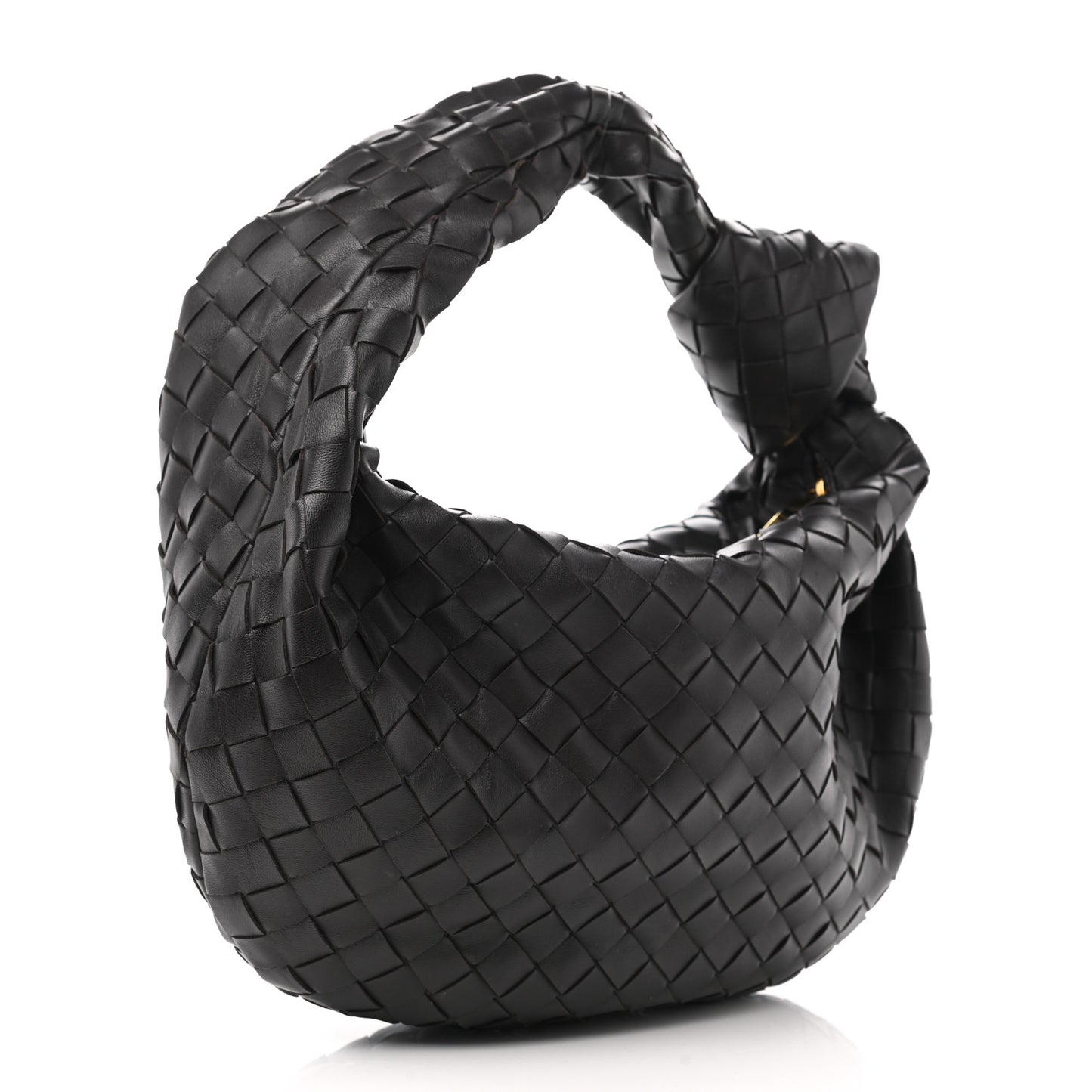 Nappa Intrecciato Teen Jodie Hobo Fondant