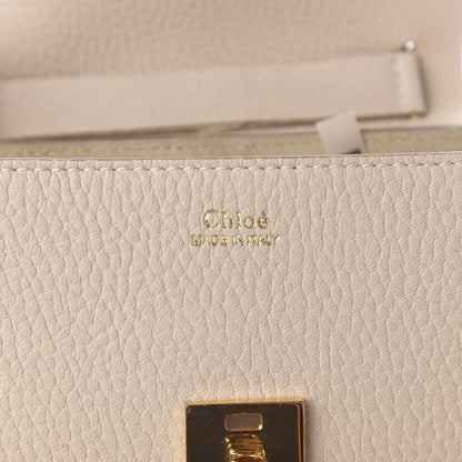 Chloe Grained Lambskin Mini Drew Shoulder Bag Abstract White 6 of 8