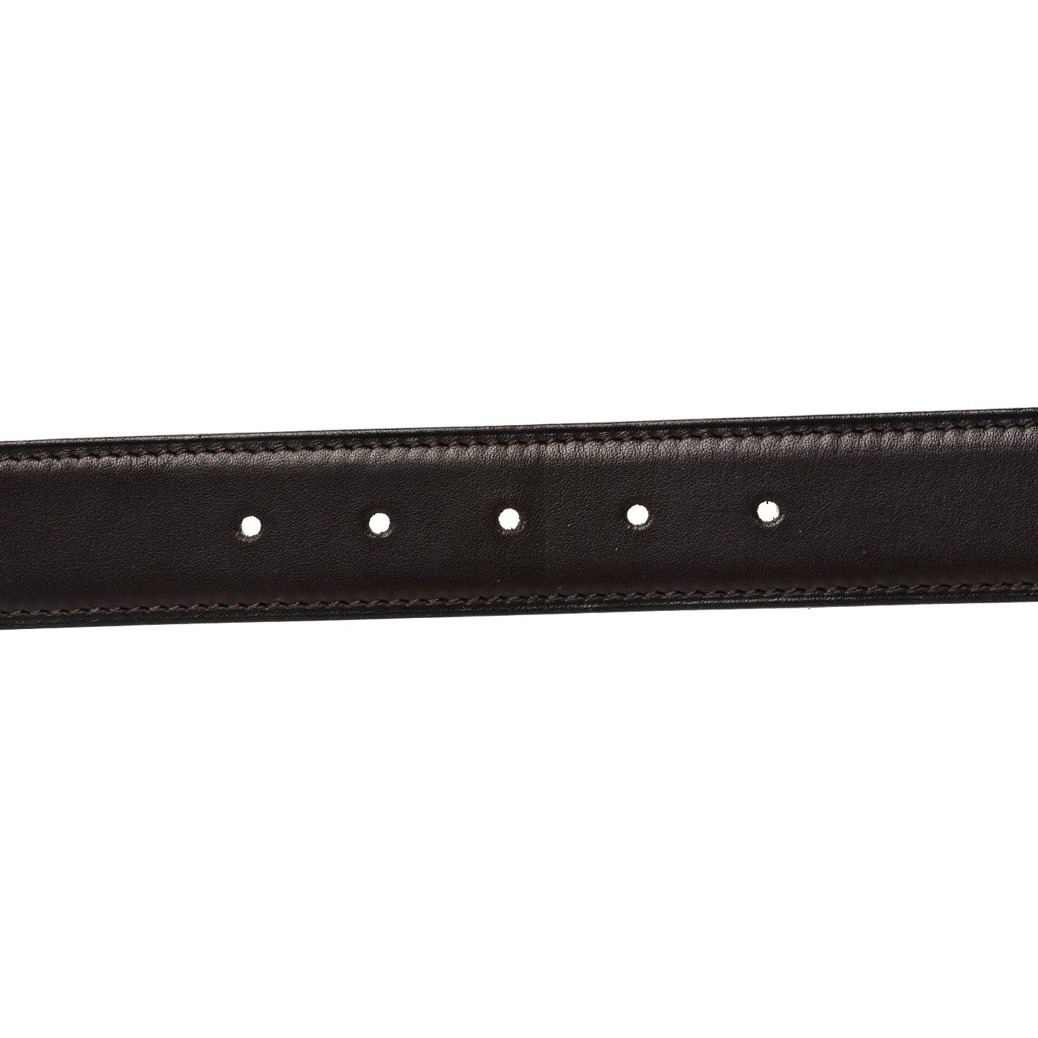 Hermes Box 32mm Belt 105 Chocolate 3 of 5