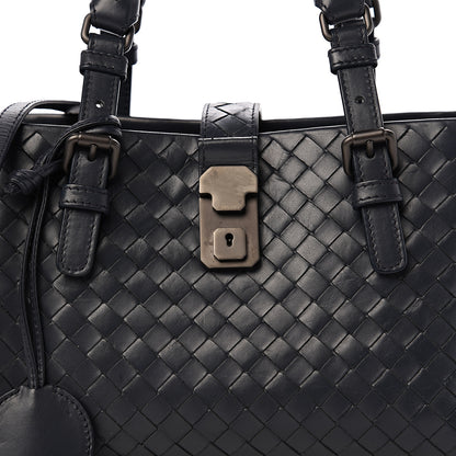 Bottega Veneta Calfskin Intrecciato Mini Roma Light Tourmaline 9 of 10