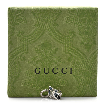 Gucci Sterling Silver Anger Forest Wolf Head Pendant 5 of 5