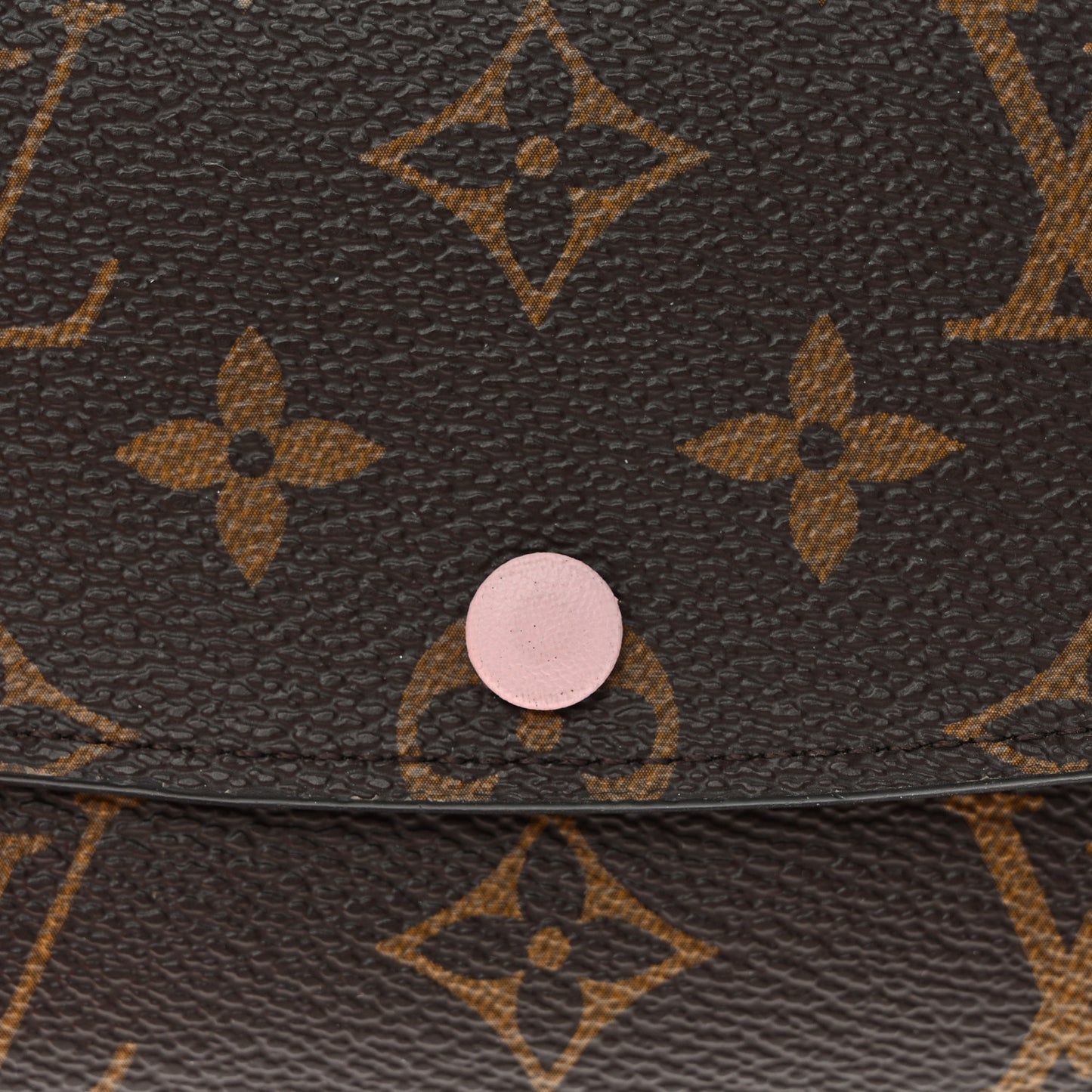 Monogram Emilie Wallet Rose Ballerine