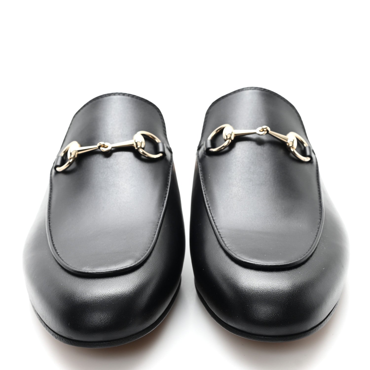 Gucci Calfskin Womens Princetown Slippers 39 Black 3 of 11